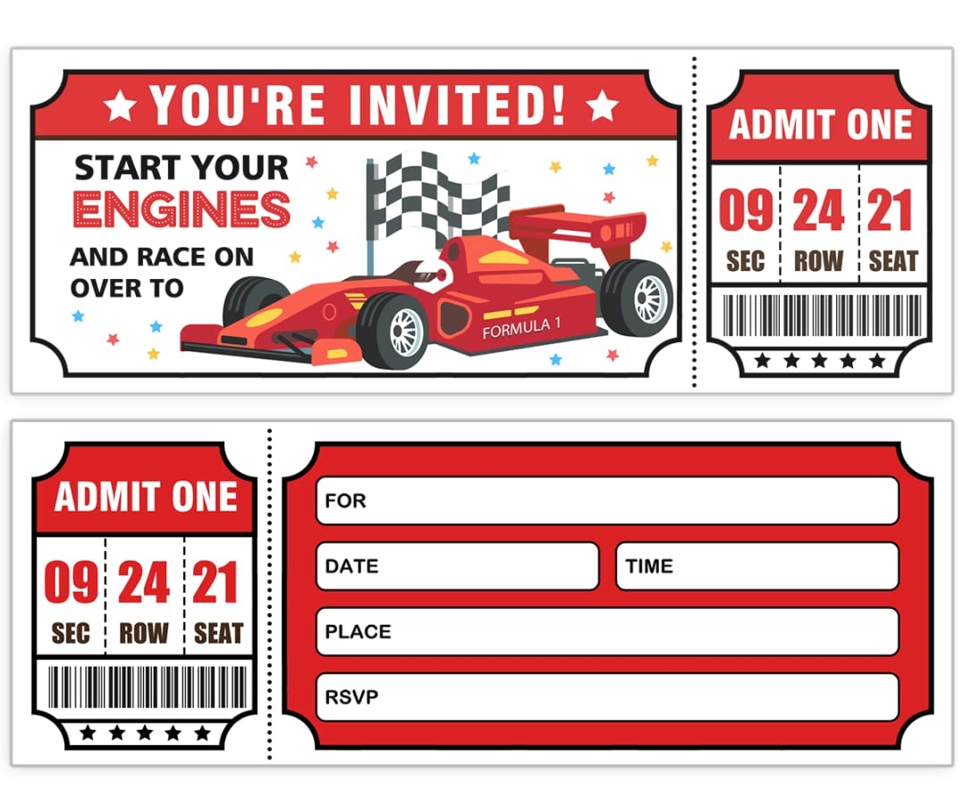 Race Car Birthday Invitation Ubicaciondepersonas Cdmx Gob Mx