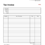 Recipient Created Tax Invoice Invoice Template Ideas