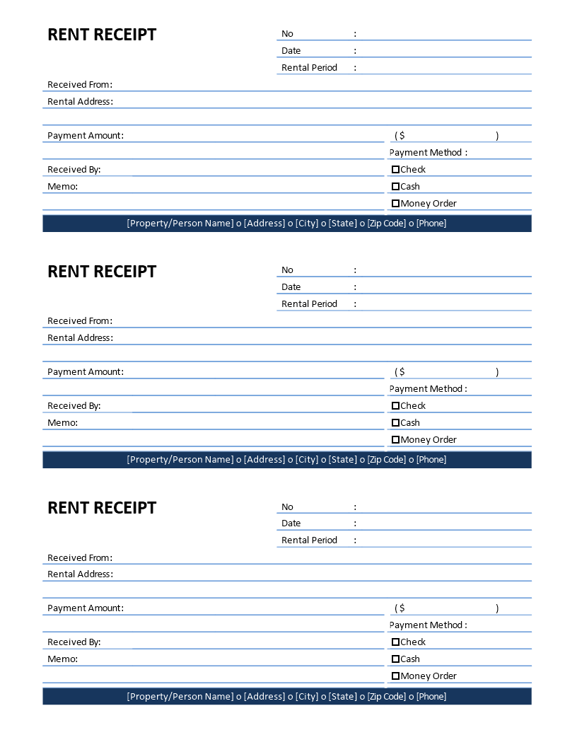 Rent Receipt Template Download This Printable Rent Receipt Template