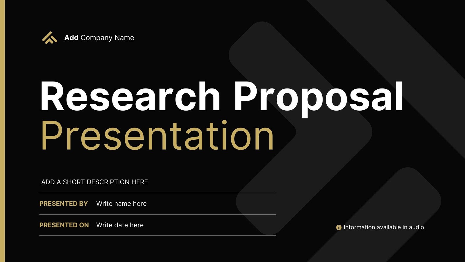 Research Proposal Powerpoint Template Prntbl Concejomunicipaldechinu
