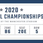 Sample Blank Sports Ticket Template In Photoshop Word Illustrator