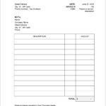 Sample Invoice Template Free Download Invoice Template Ideas