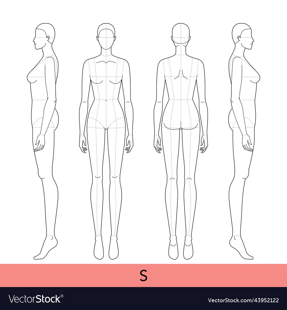 Blank Fashion Design Templates