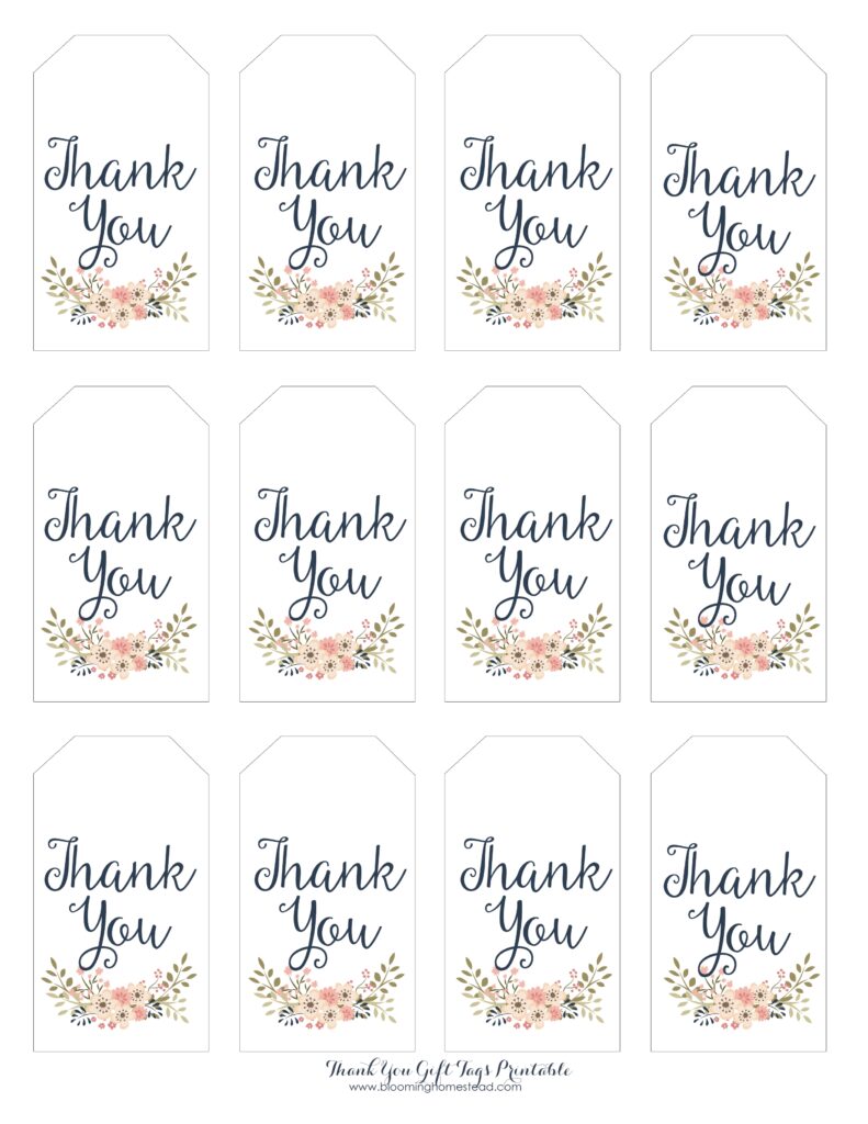 Sheenaowens Thank You Printable