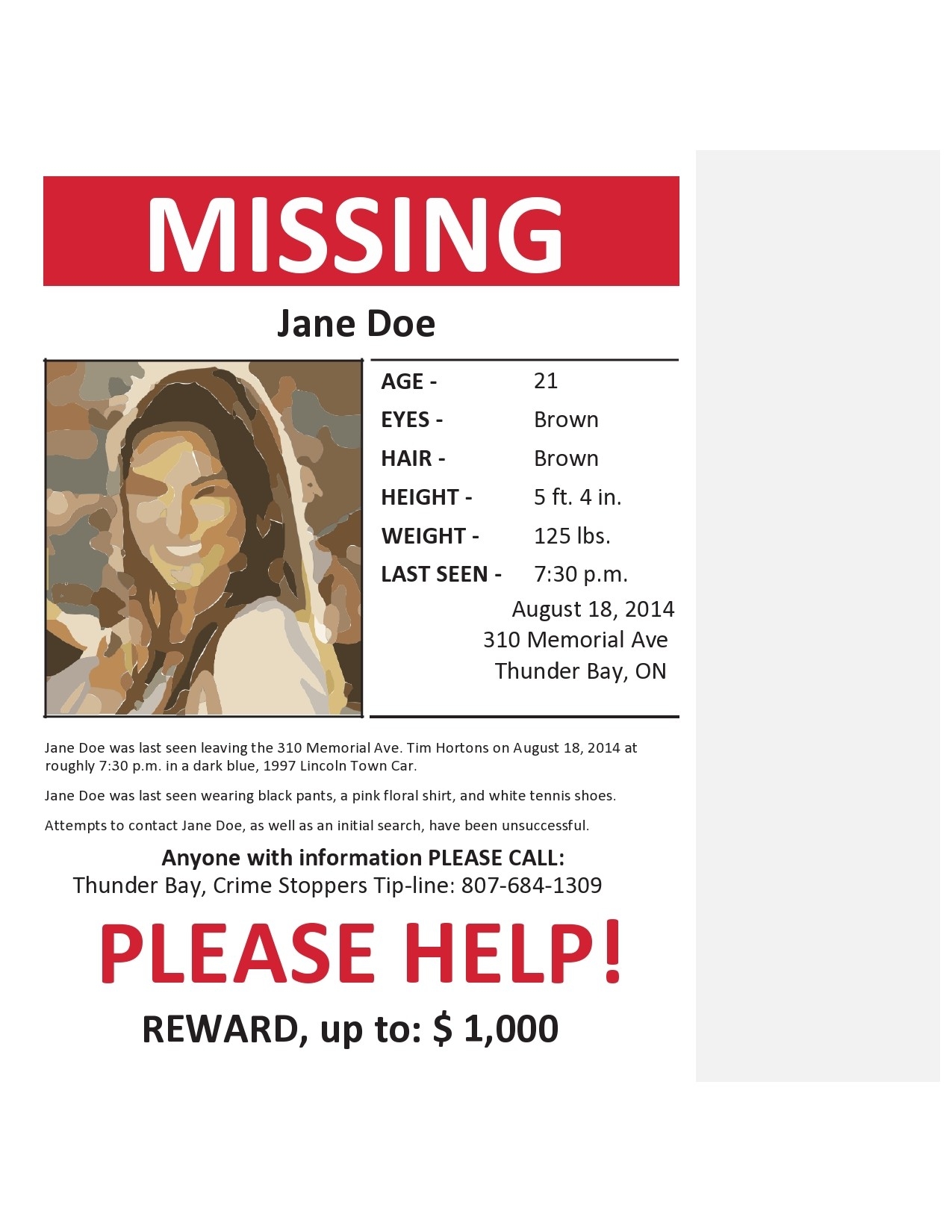 Sheila Fox Missing Person 2025 Ny Robyn Christye