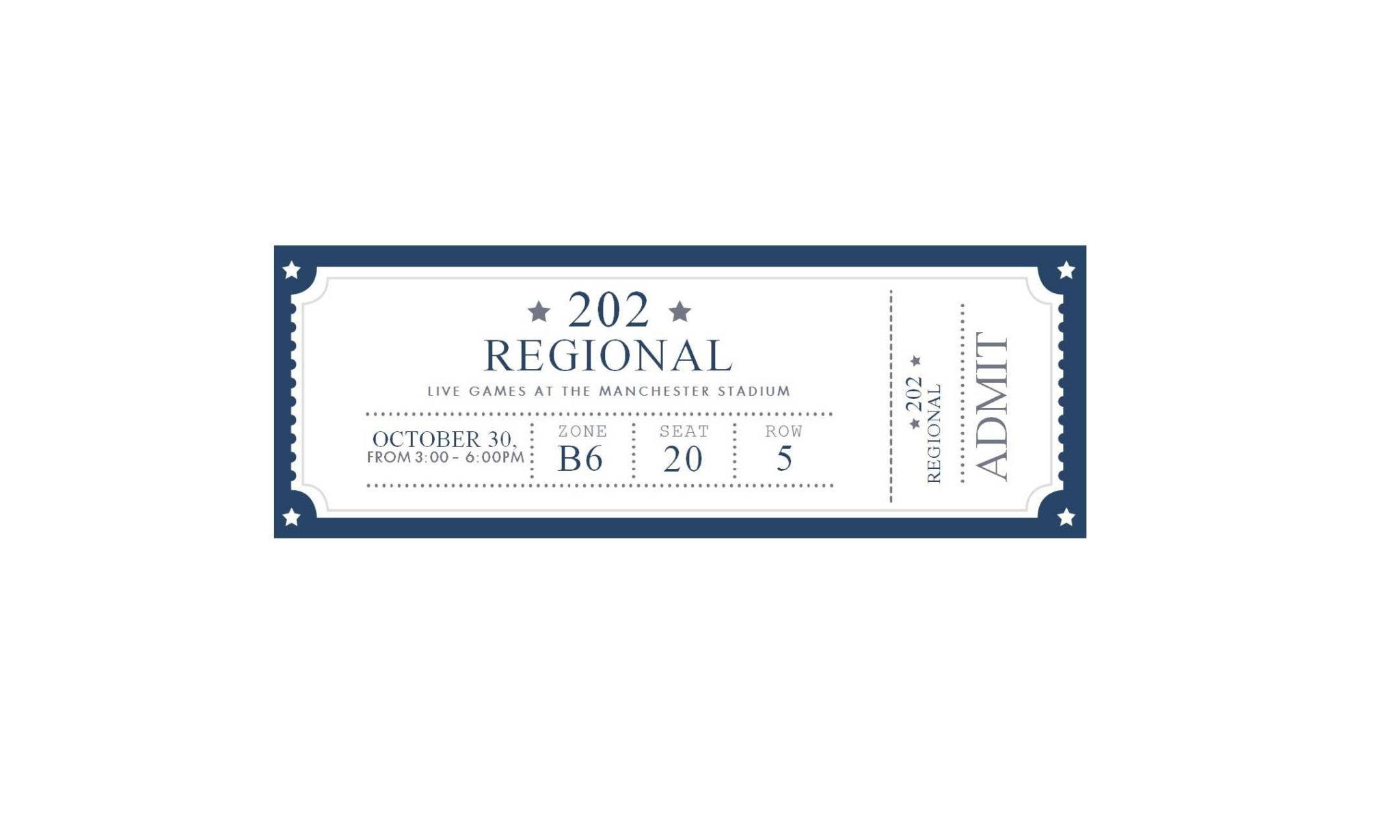 Simple Blank Admission Ticket Template Sparklingstemware