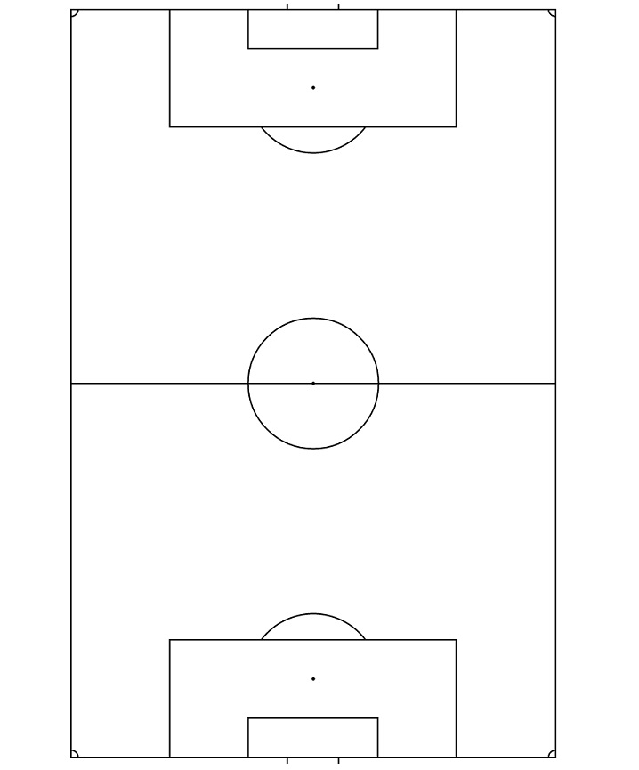 Soccer Field Template Cliparts Co