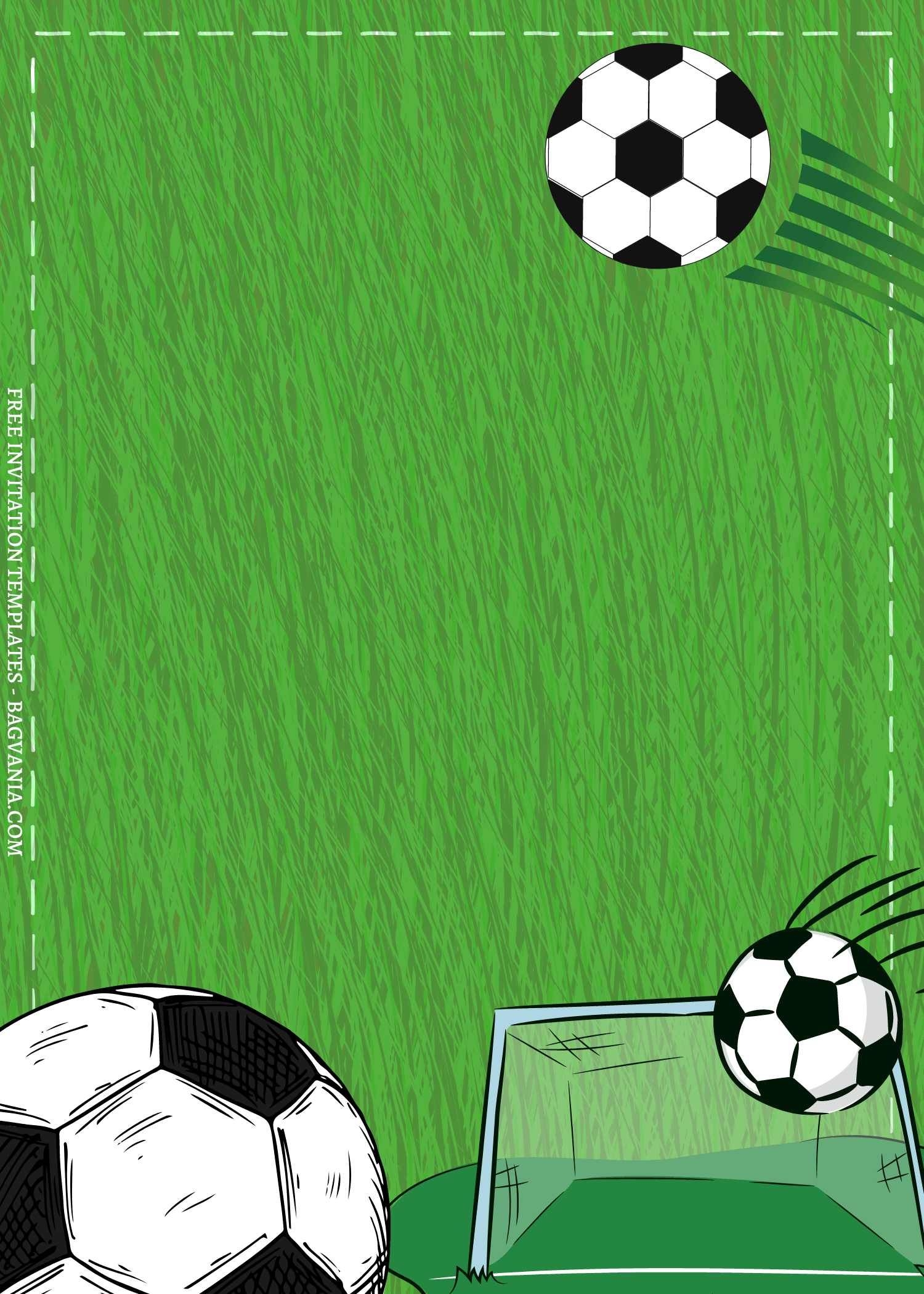 Soccer Invitation Template