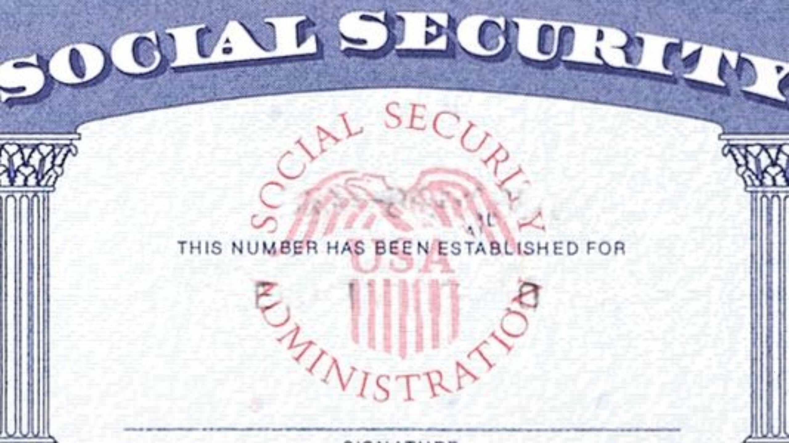 Blank Fillable Social Security Card Templates