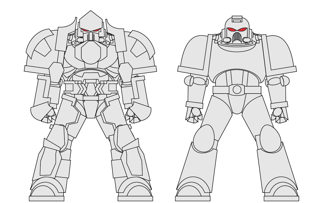 Space Marine Vector Custom By Tallguy On DeviantArt