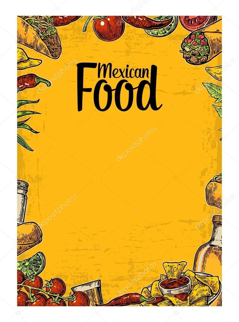 Spanish Menu Template
