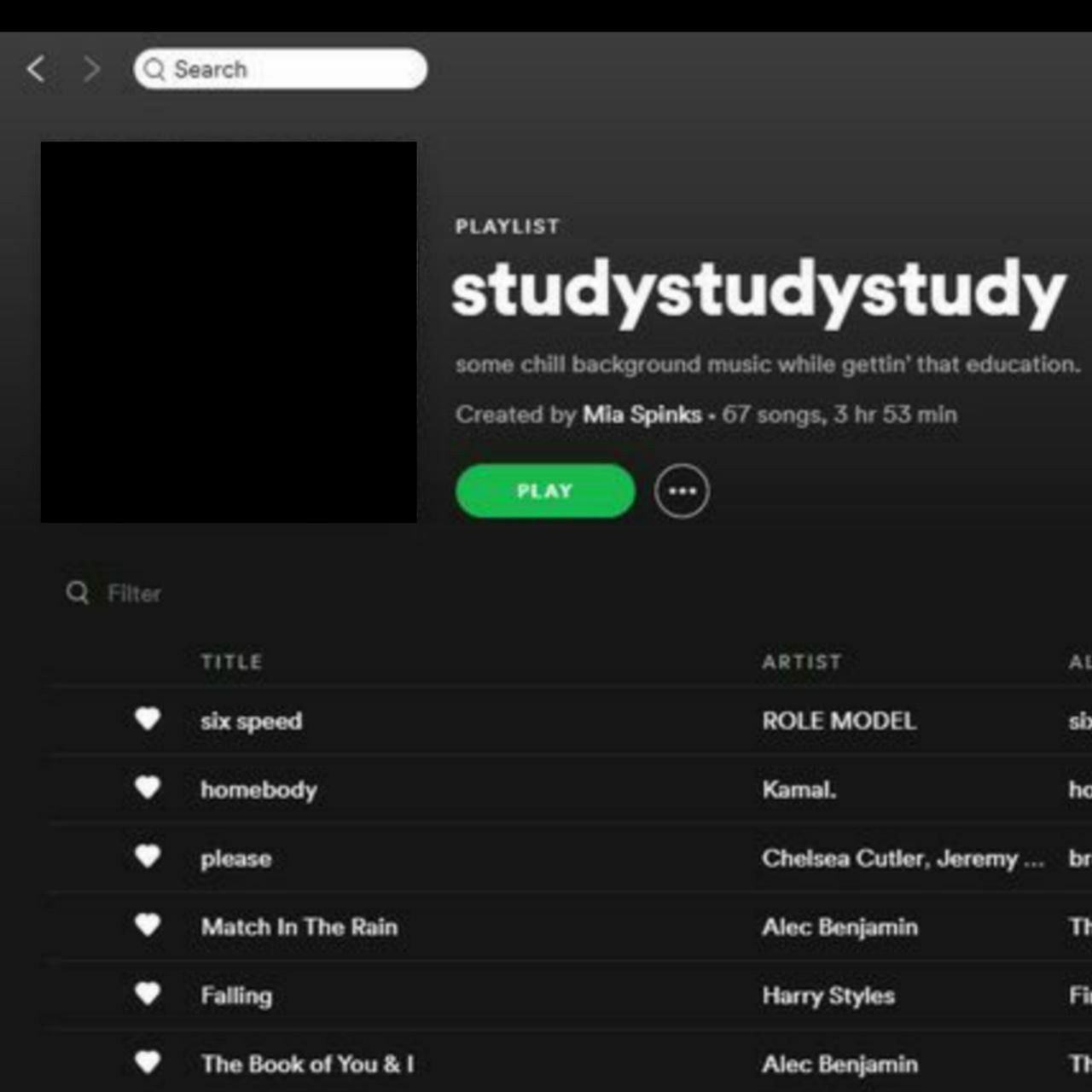 Spotify Template