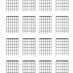 String Guitar Free Blank Templates Guitar Chord Chart Guitar Chords