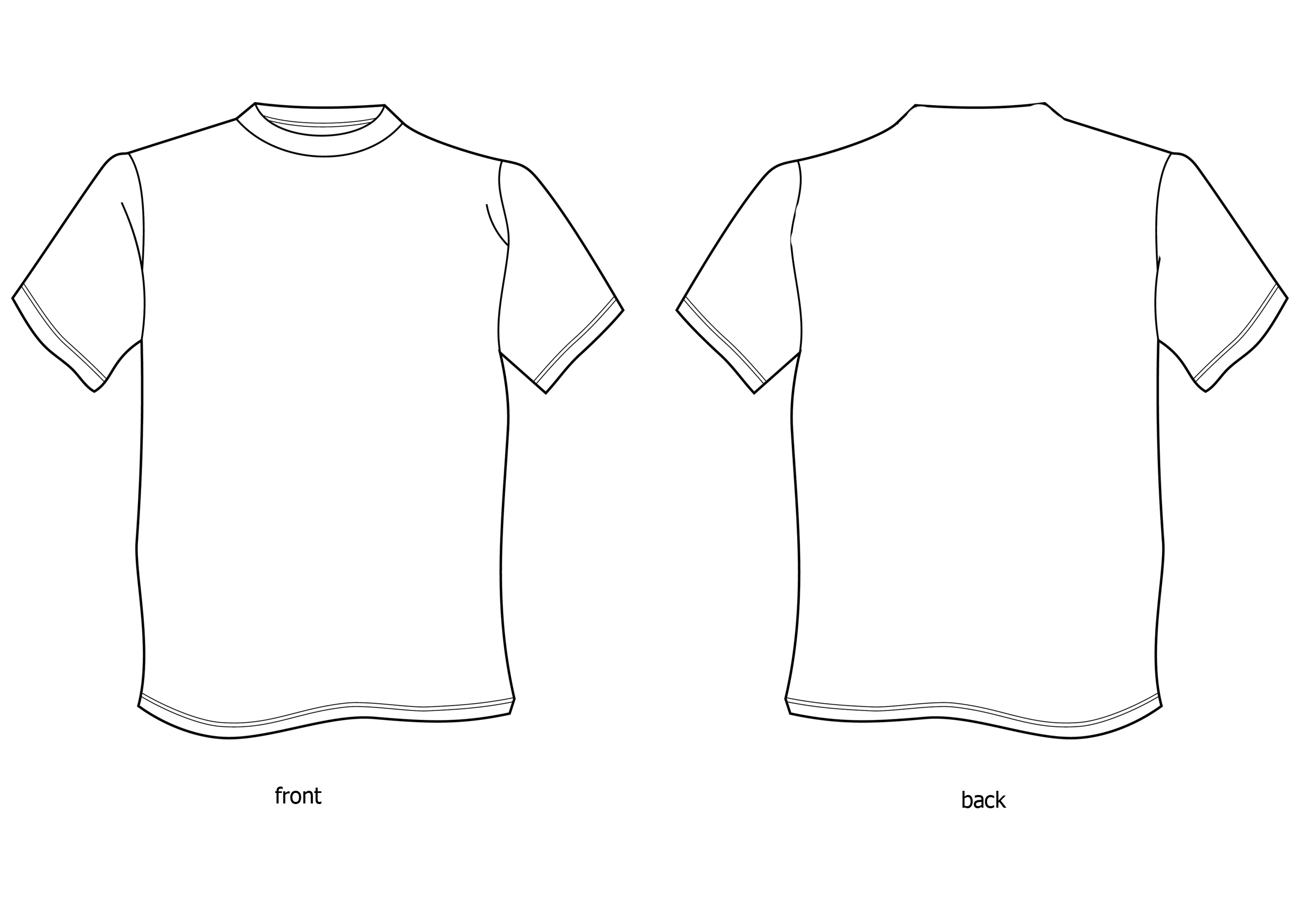 T Shirt Design Template Cliparts Co