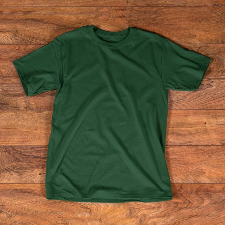 T Shirt Green Mockup Template Tshirt Mockup Tshirt Mockup Free