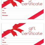Tattoo Gift Certificate Template Cliparts Co