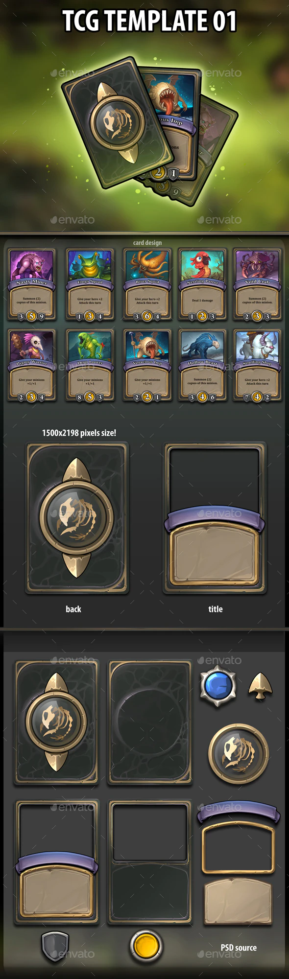 Blank Tcg Card Templates