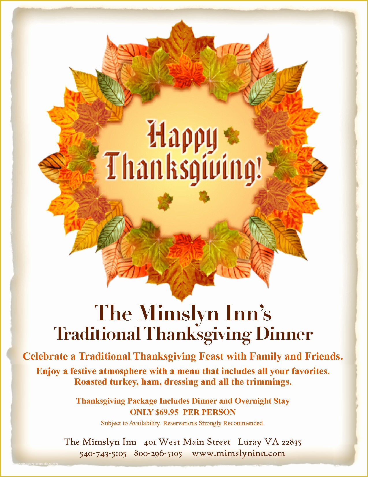 Thanksgiving Flyer Free Template Of 10 Best Of Free Printable