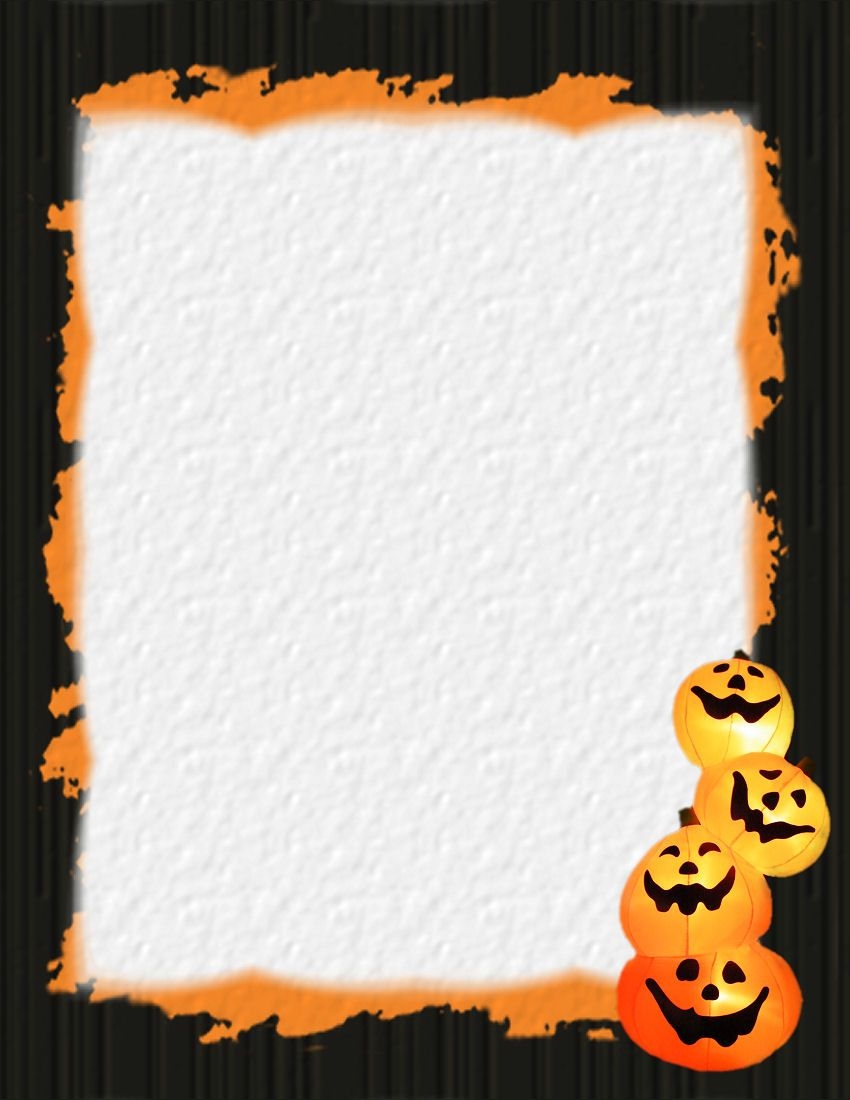 The Excellent Halloween 1 Free Stationery Template Downloads With