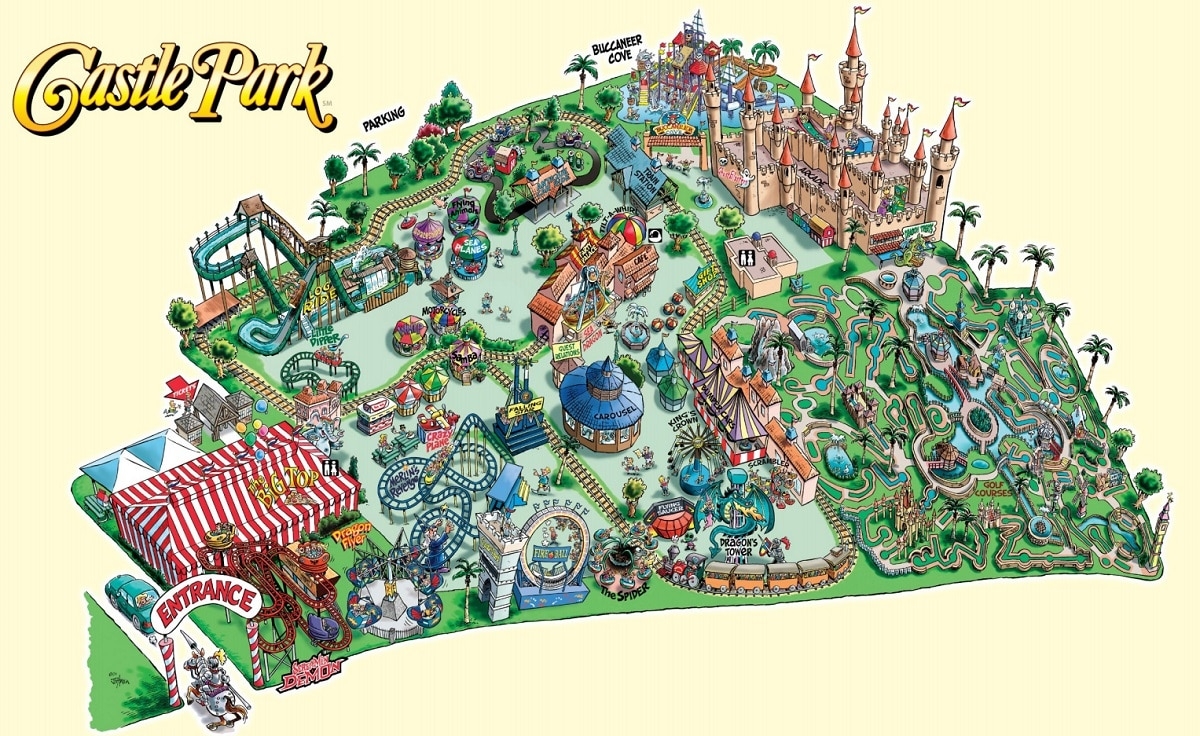 Theme Park Brochures Castle Park Theme Park Brochures