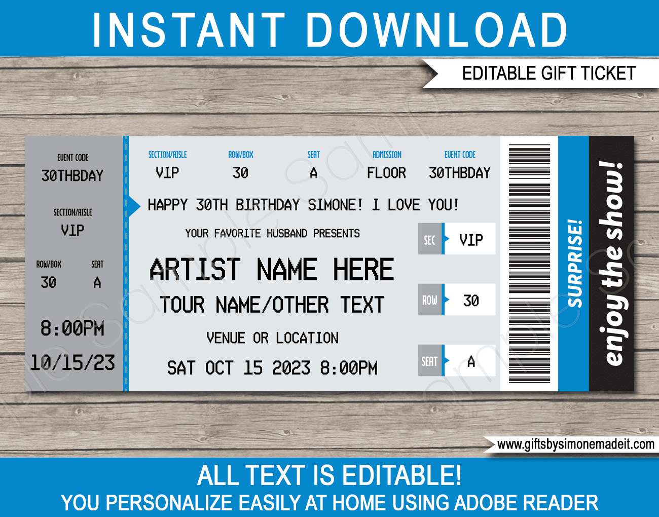 Ticketmaster LavandPierre