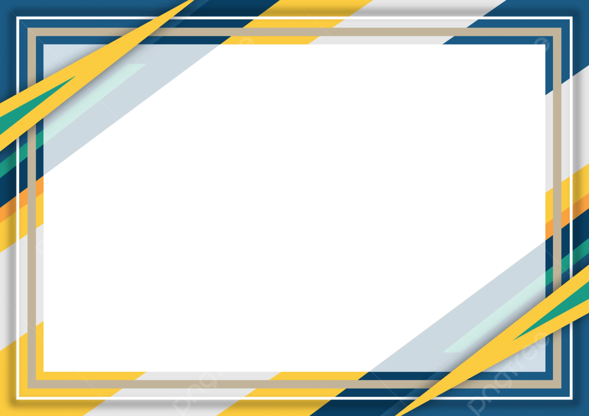 Transpa Modern Certificate Border Design Png Infoupdate