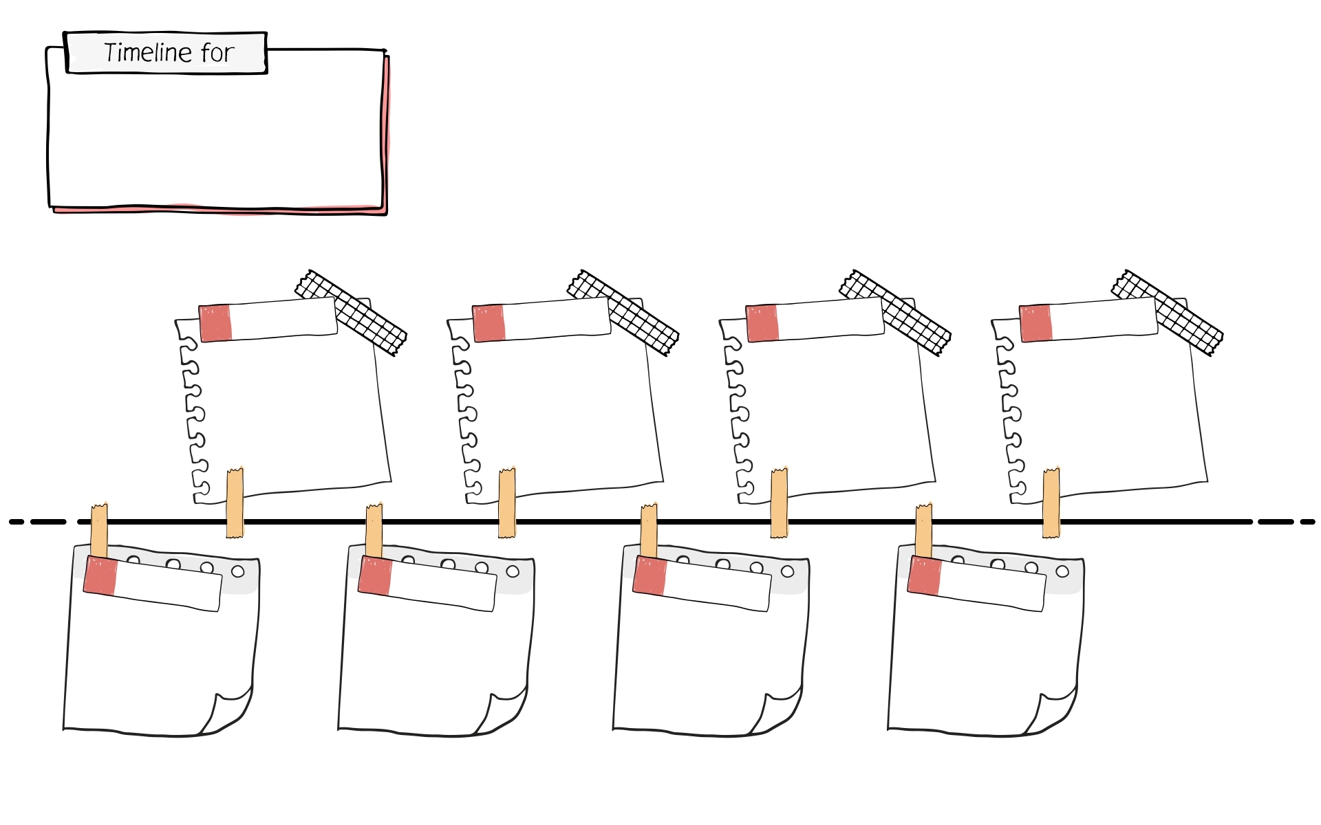 Blank History Timeline Templates
