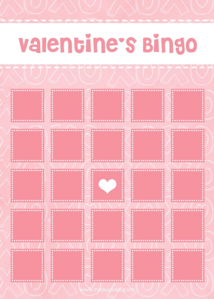 Valentine S Bingo 13 Unique Cards For Valentine S Day