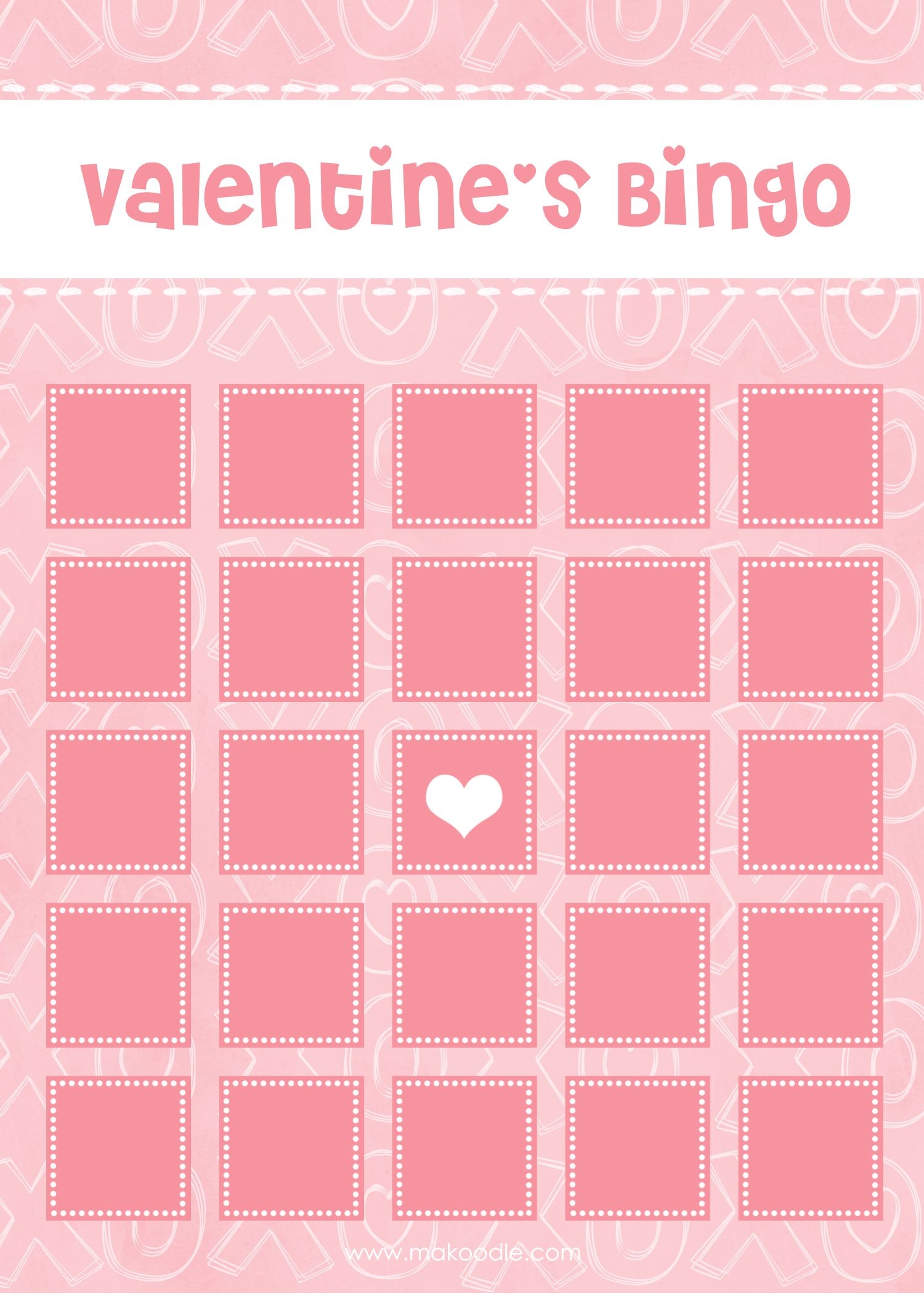 Valentine S Bingo 13 Unique Cards For Valentine S Day