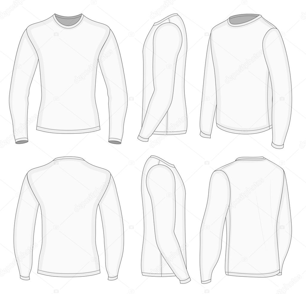 Venta Playeras Negras Manga Larga Hombre En Stock