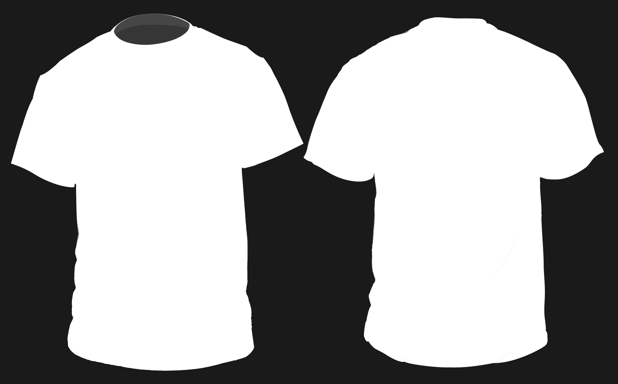 White T Shirt Outline ClipArt Best