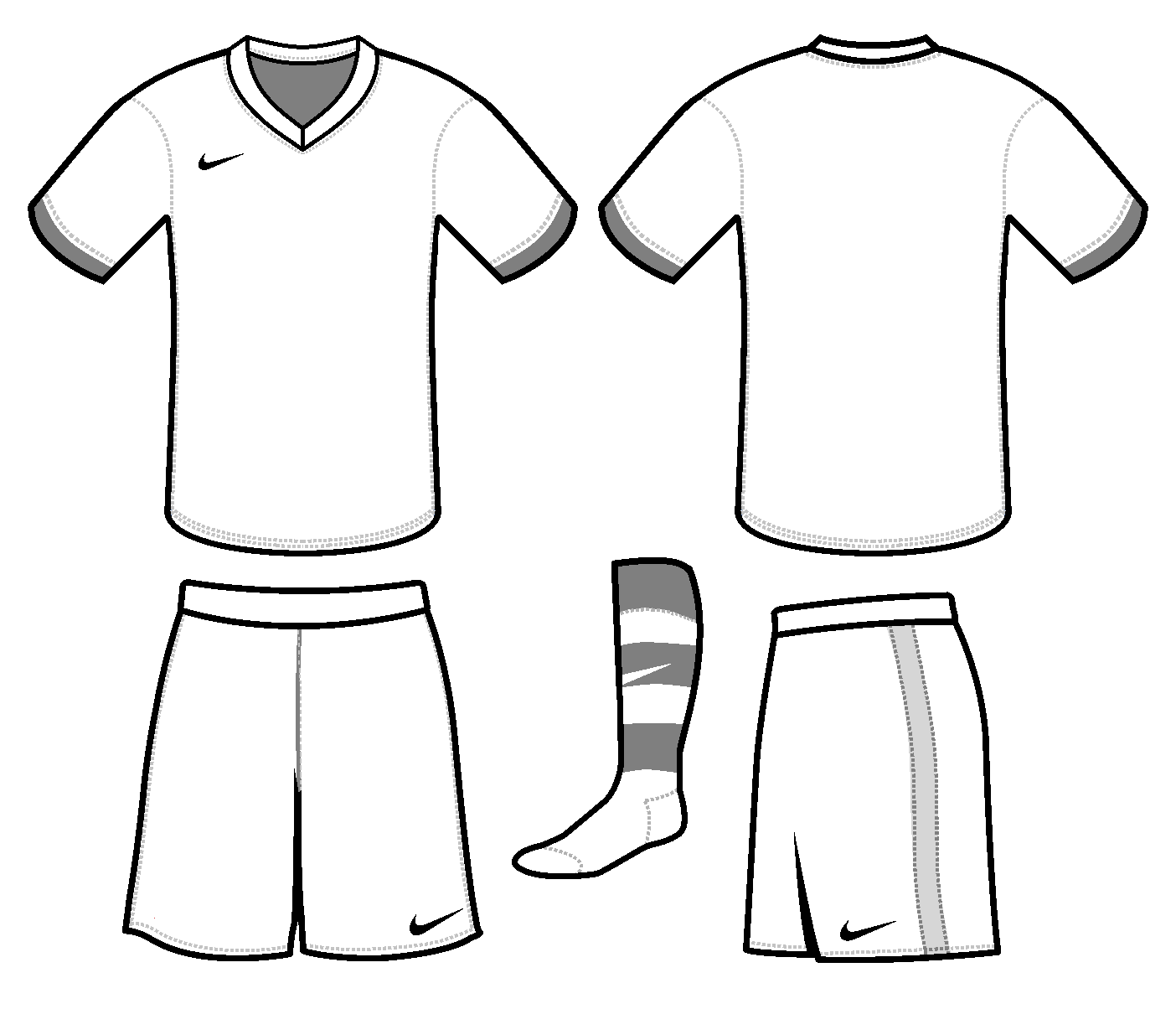 Yellow Jersey Soccer Uniforms Template