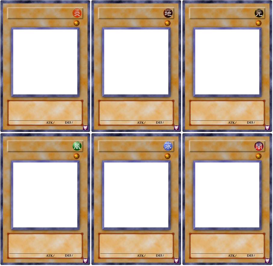 Yugioh Blank Card At Vankristianblog Blog