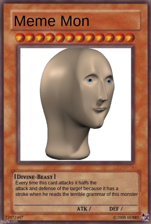 Blank Yugioh Card Templates
